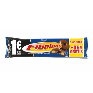 Filipinos Chocolate de Leite +35g grátis