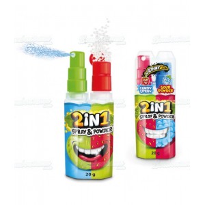 2 em 1 Spray e pó 24uni (20g)