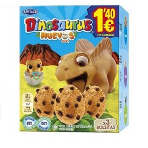 Artiach Ovos Dinosaurus 3x35g