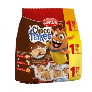 Cuétara Choco Flakes 120g (PVP 1,40€)