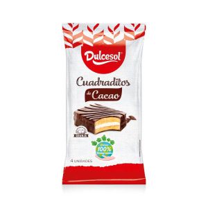Dulcesol Quadraditos de Chocolate 4uni