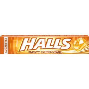 Halls Mel e Limão 20uni