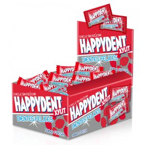 Happydent Morango 200uni