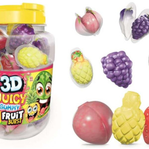 Fruit 3D Juicy Gummy 60uni Johny Bee
