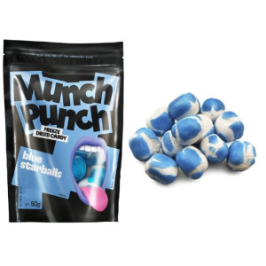 Munch Punch Bolinhas Azuis 50gr - Blue Starballs - Prod. Liofilizado e Crocante