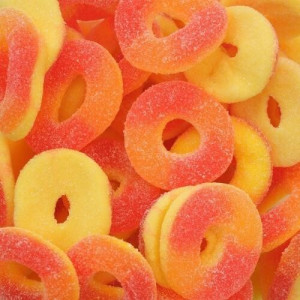 Gomas Dulceplus Aros De Pêssego Kg