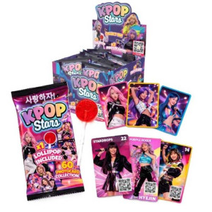 KPop Stars (3 cartas+1chupa) 24uni